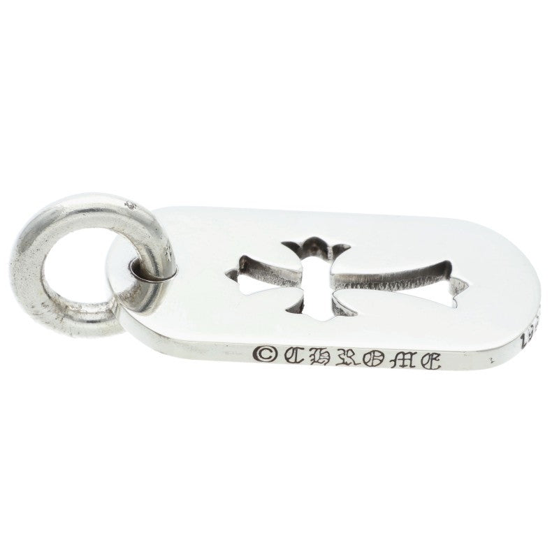Chrome Hearts D TAG SML CO CRS Cutout Cross Dog Tag