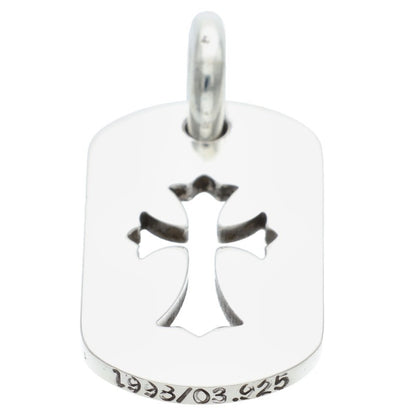Chrome Hearts D TAG SML CO CRS Cutout Cross Dog Tag