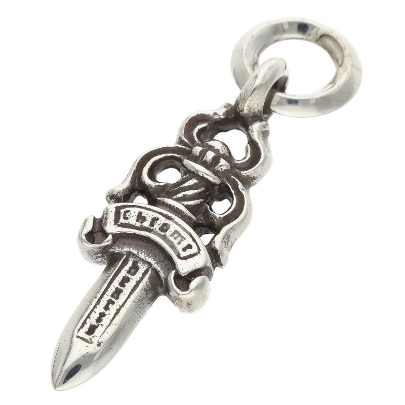 Chrome Hearts #5 Dagger Silver Pendant Necklace
