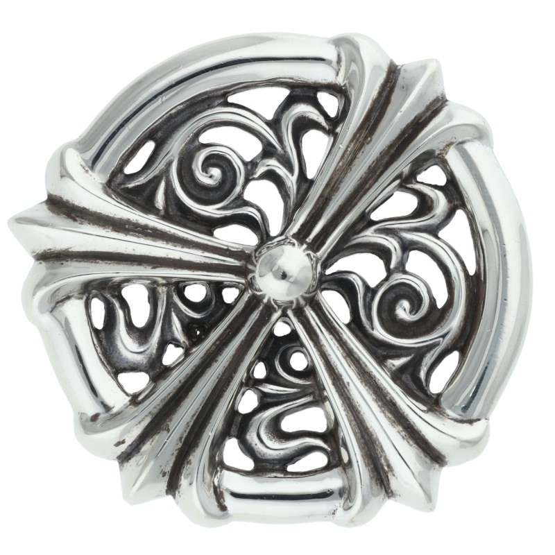 Chrome Hearts PEACE MEDALION Silver Pendant