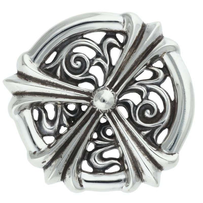 Chrome Hearts PEACE MEDALION Silver Pendant
