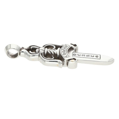 Chrome Hearts LARGE DAGGER Silver Necklace Top