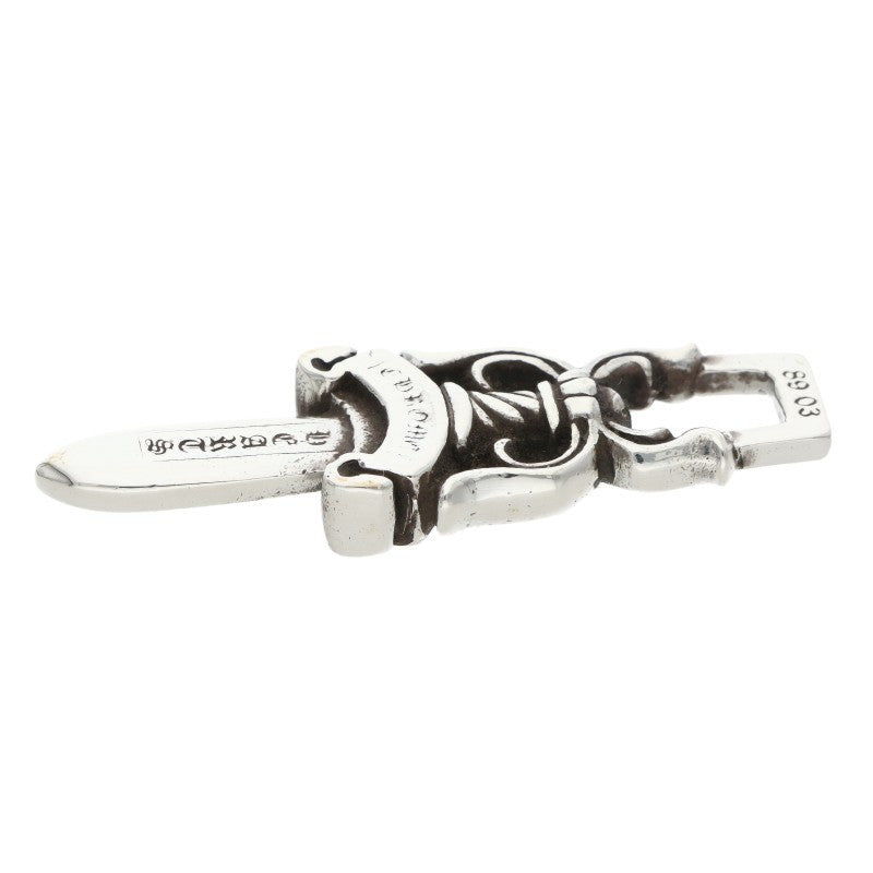 Chrome Hearts #10 DAGGER Sterling Silver Pendant