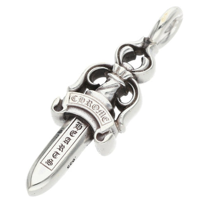Chrome Hearts Double Dagger Pendant Silver