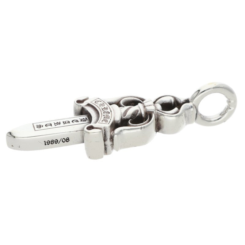 Chrome Hearts Double Dagger Pendant Silver