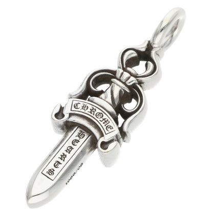 Chrome Hearts Double Dagger Silver Pendant