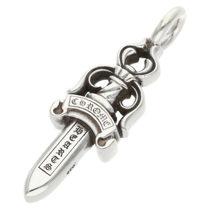 Chrome Hearts Double Dagger Silver Pendant