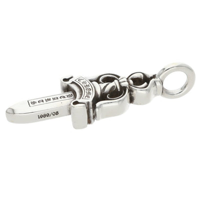 Chrome Hearts Double Dagger Silver Pendant