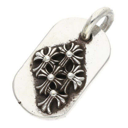Chrome Hearts RAISED DOGTAG Silver Pendant