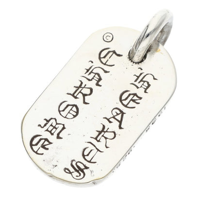 Chrome Hearts RAISED DOGTAG Silver Pendant