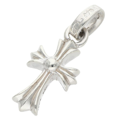 Chrome Hearts Babyfat Pave Sapphire Silver Necklace Charm