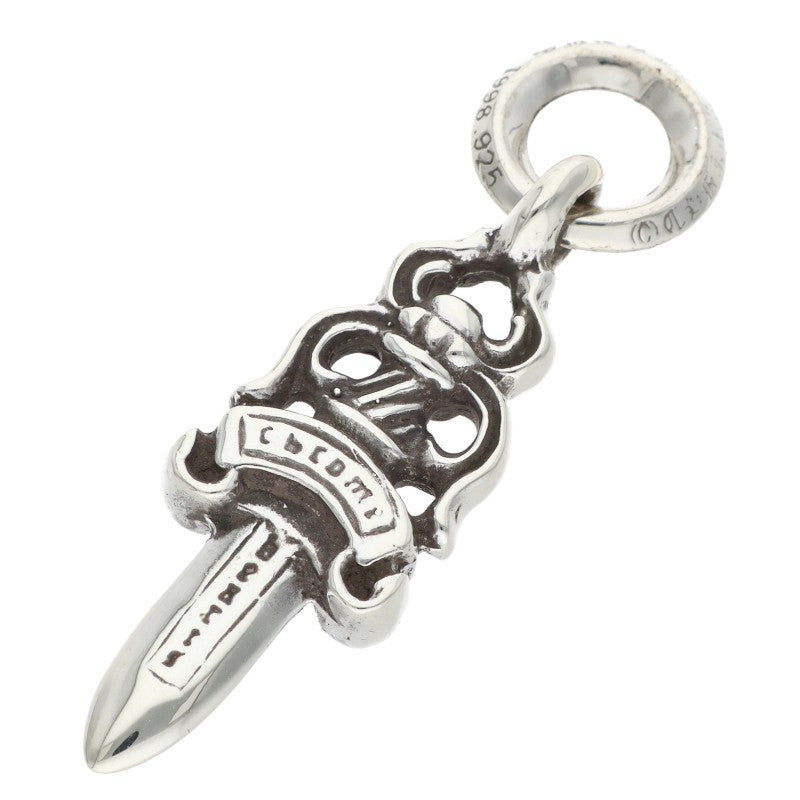 Chrome Hearts #5 Dagger Silver Necklace Charm