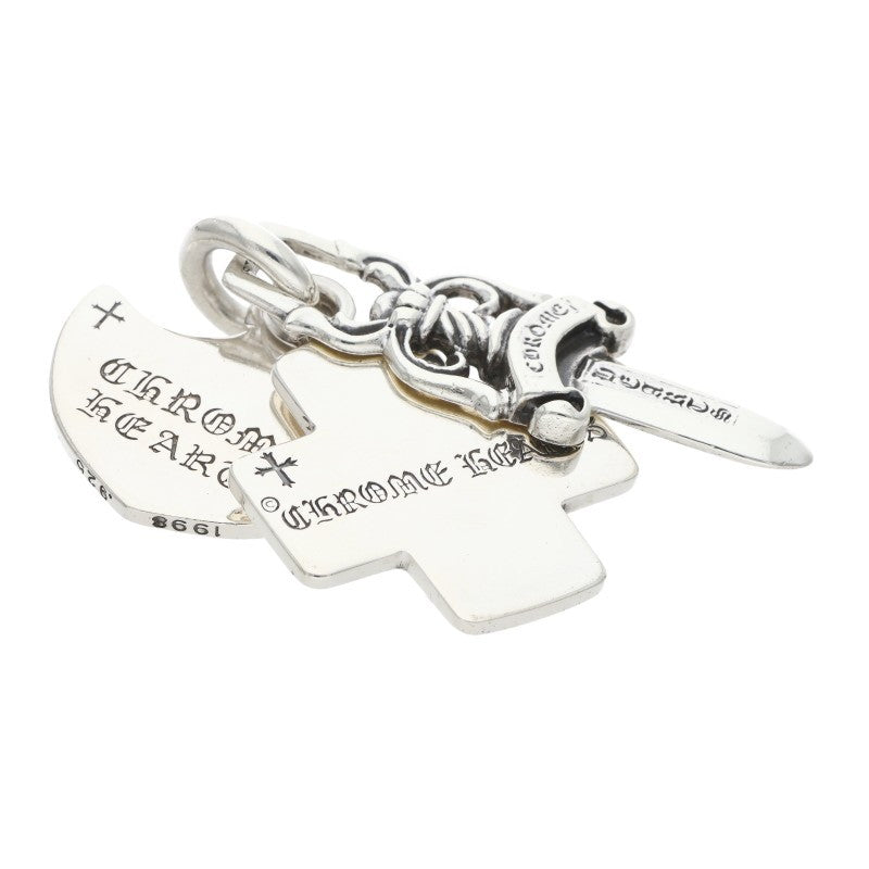 Chrome Hearts 3TRINKETS Silver 925 Pendant