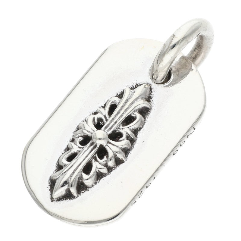 Chrome Hearts RAISED DOGTAG Silver Pendant