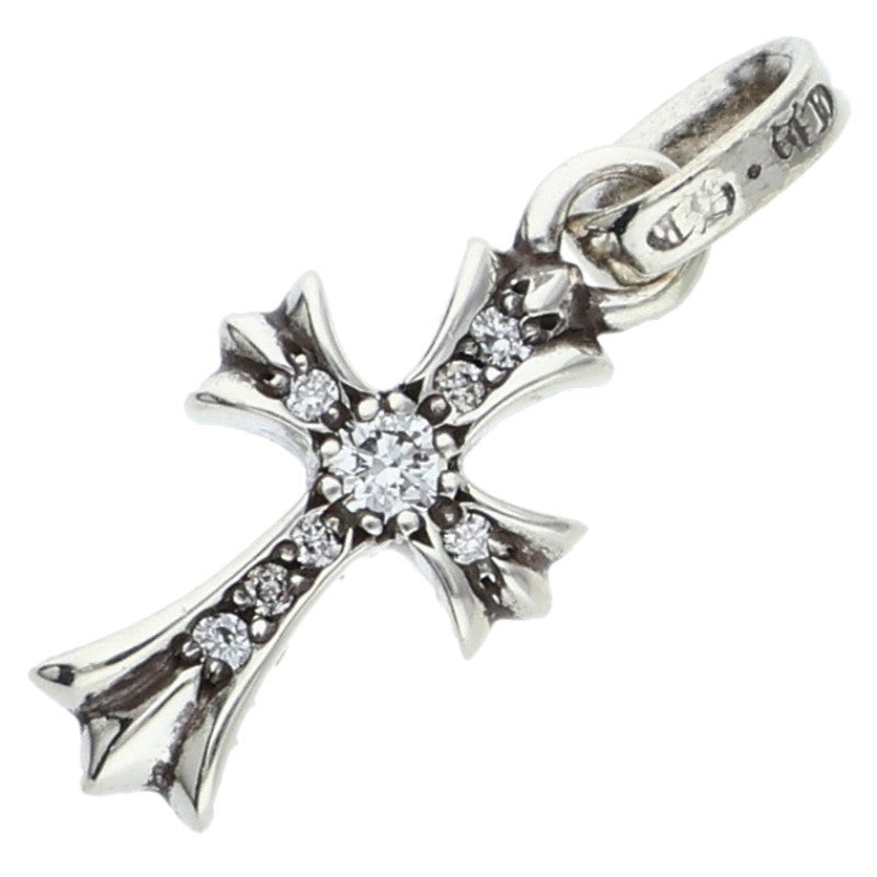 Chrome Hearts Babyfat Pave Diamond Silver Charm Multi