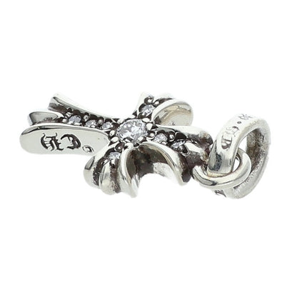 Chrome Hearts Babyfat Pave Diamond Silver Charm Multi