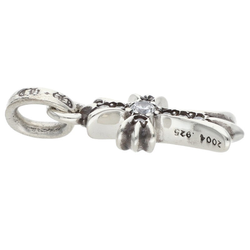 Chrome Hearts Pave Diamond Baby Fat Charm Necklace