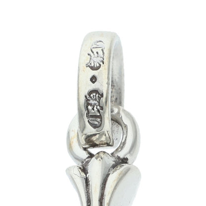 Chrome Hearts CRS BBYFAT 1 Ruby Charm Silver Pendant