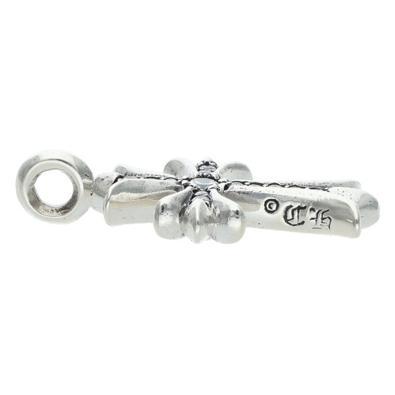 Chrome Hearts Tiny Fat Cross Pave Diamond Pendant
