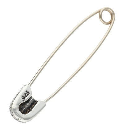 Chrome Hearts Large Safety Pin Silver Necklace Top