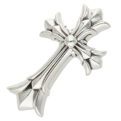 Chrome Hearts DBL CH CRS SML Silver Necklace Top