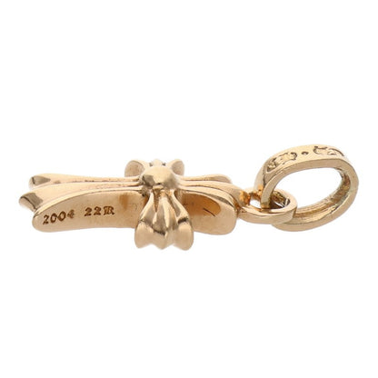 Chrome Hearts 22K Babyfat Pave Blue Sapphire Charm Multi