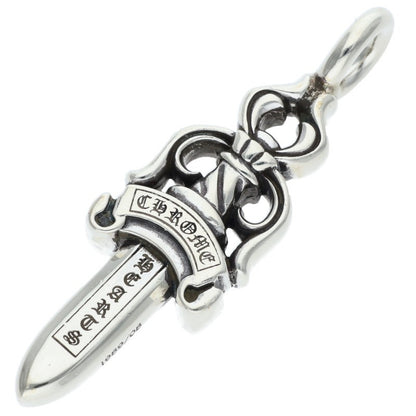 Chrome Hearts Double Dagger Silver Pendant
