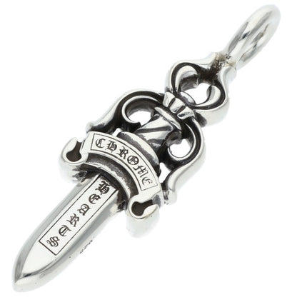 Chrome Hearts Double Dagger Silver Pendant