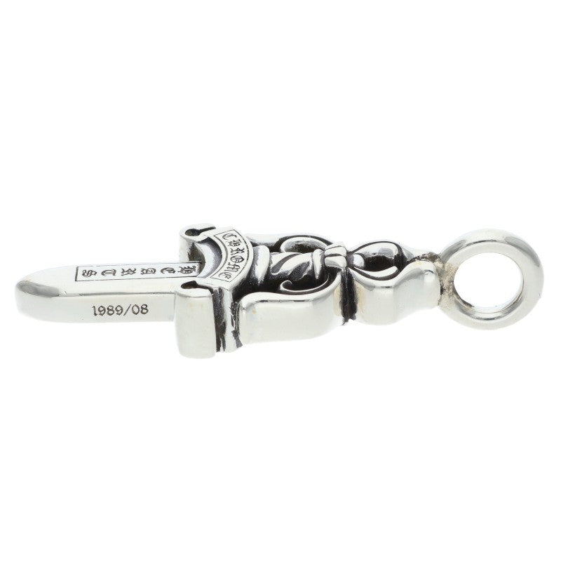Chrome Hearts Double Dagger Silver Pendant