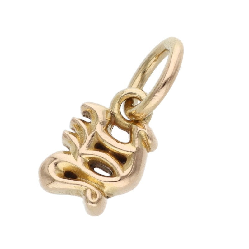 Chrome Hearts 22K Y Alphabet Stack Gold Charm