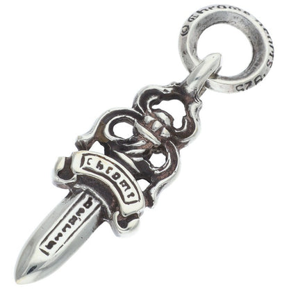 Chrome Hearts #5 Old Dagger Charm 925 Silver