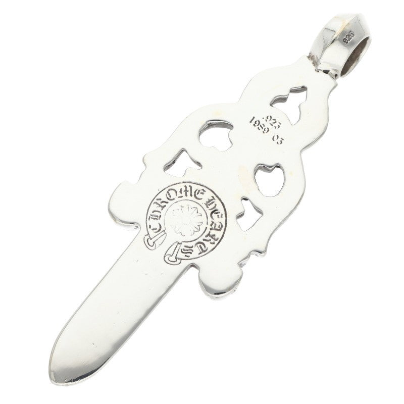 Chrome Hearts LARGE DAGGER Silver Pendant