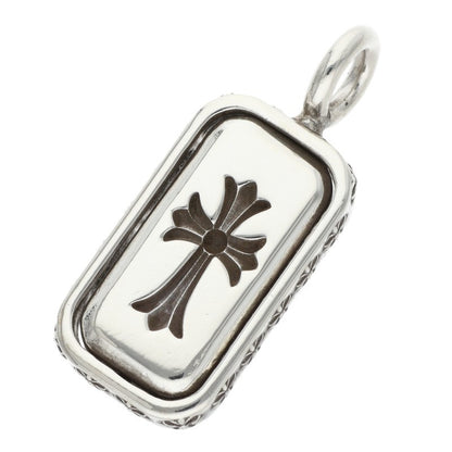 Chrome Hearts Flip CH Cross Dagger Silver Pendant