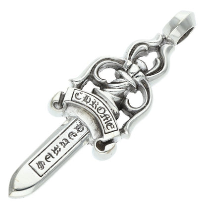 Chrome Hearts Large Dagger Silver Necklace
