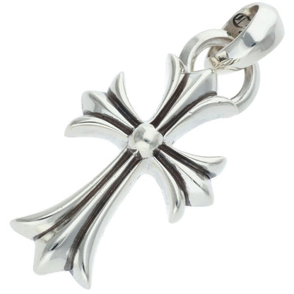 Chrome Hearts Small CH Cross W Bale Silver Pendant