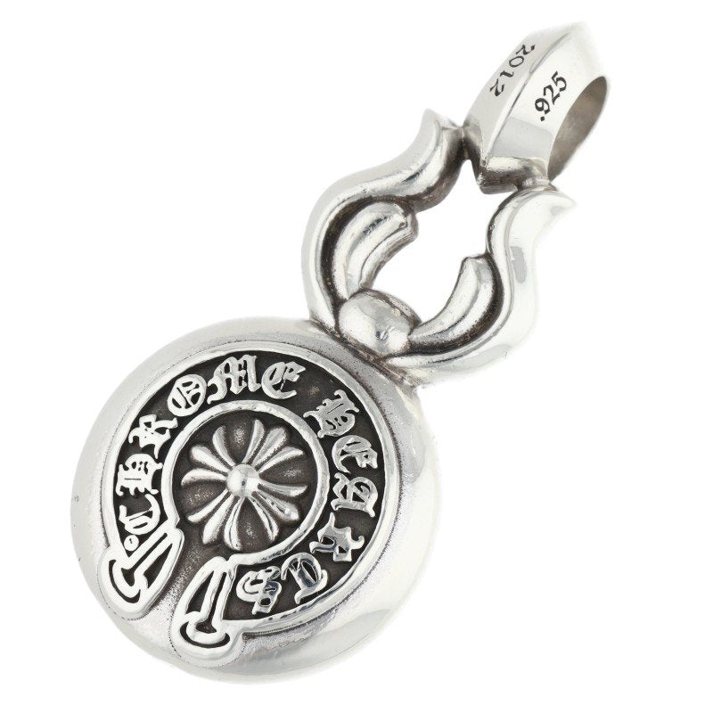 Chrome Hearts Large Cross Ball 925 Silver Pendant