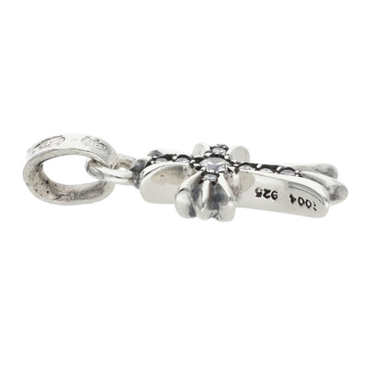 Chrome Hearts Babyfat Pave Diamond Charm Necklace