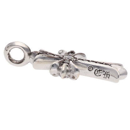 Chrome Hearts Tiny Fat Cross Pave Diamond Necklace