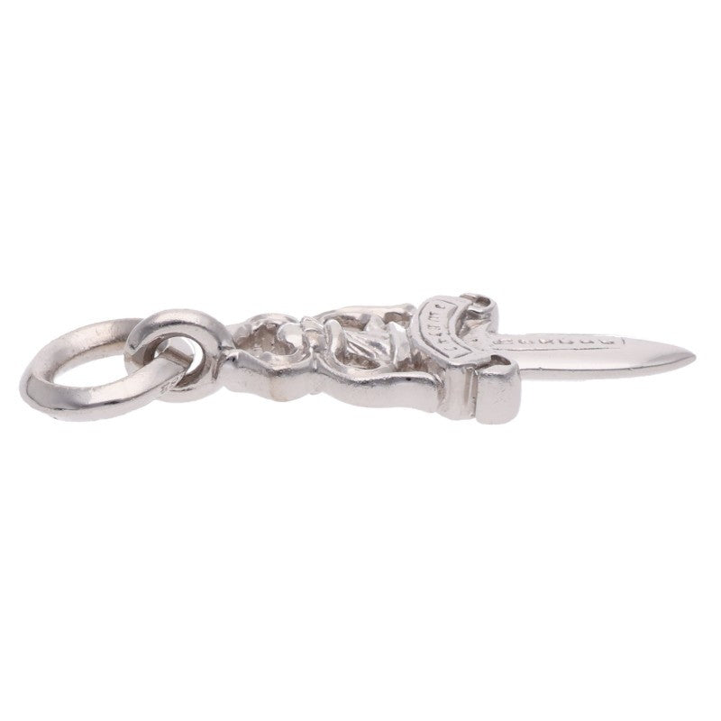 Chrome Hearts 18K #5 Dagger White Gold Charm
