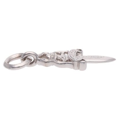 Chrome Hearts 18K #5 Dagger White Gold Charm
