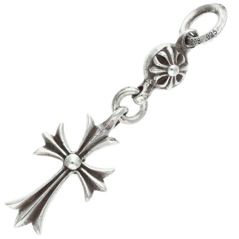 Chrome Hearts 1 Ball Tiny CH Cross 925 Silver Charm