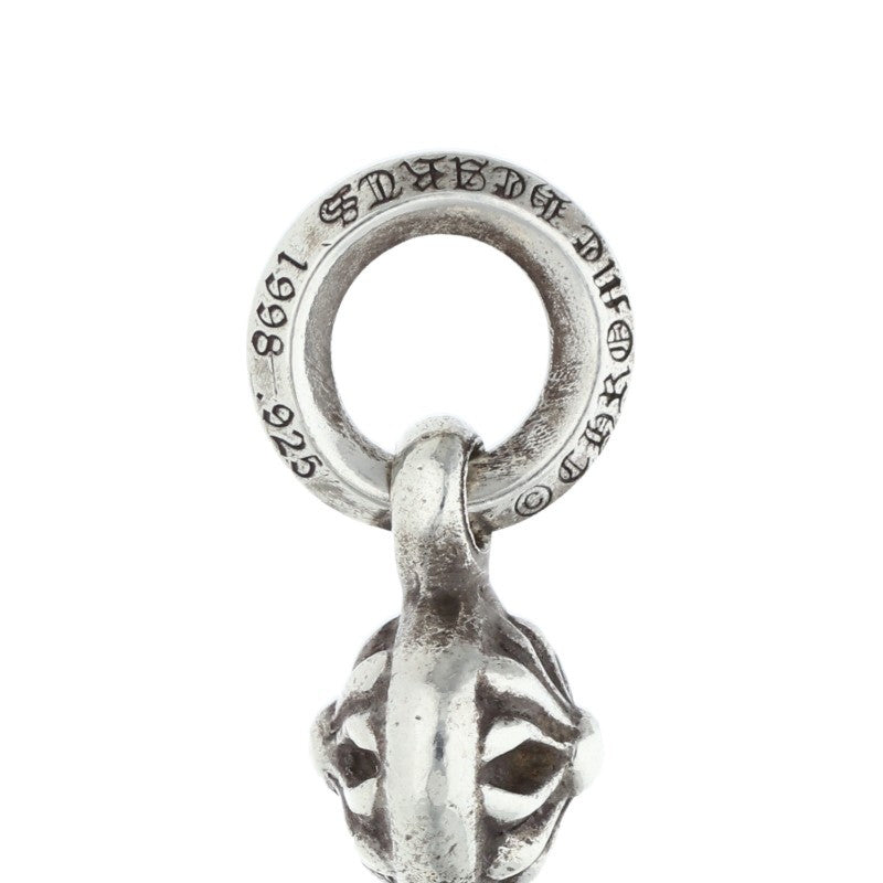 Chrome Hearts 1 Ball Tiny CH Cross 925 Silver Charm