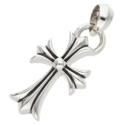 Chrome Hearts CH CRS SML W BALE Cross Pendant Silver