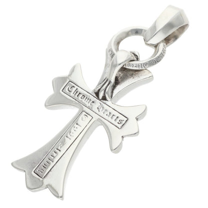 Chrome Hearts CH CRS SML W BALE Cross Pendant Silver