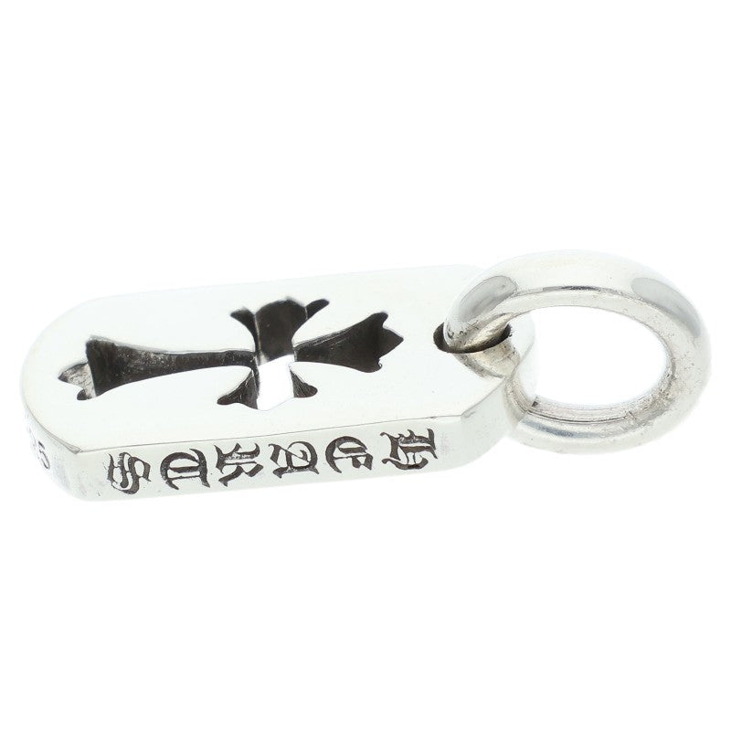 Chrome Hearts DT TNY CO CRS Cutout Cross Dog Tag Charm