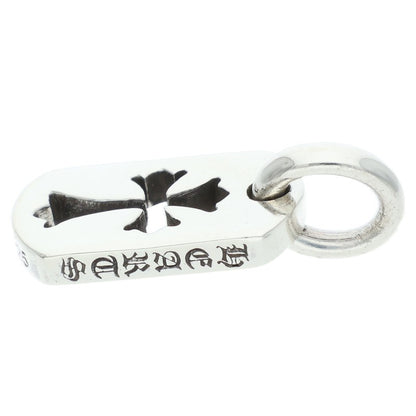 Chrome Hearts DT TNY CO CRS Cutout Cross Dog Tag Charm