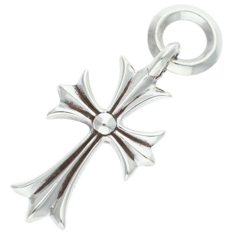 Chrome Hearts Tiny CH Cross 925 Silver Charm Necklace