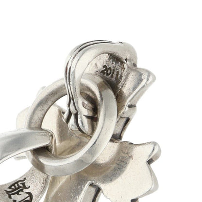 Chrome Hearts Small Double CH Cross Pave Diamond Pendant