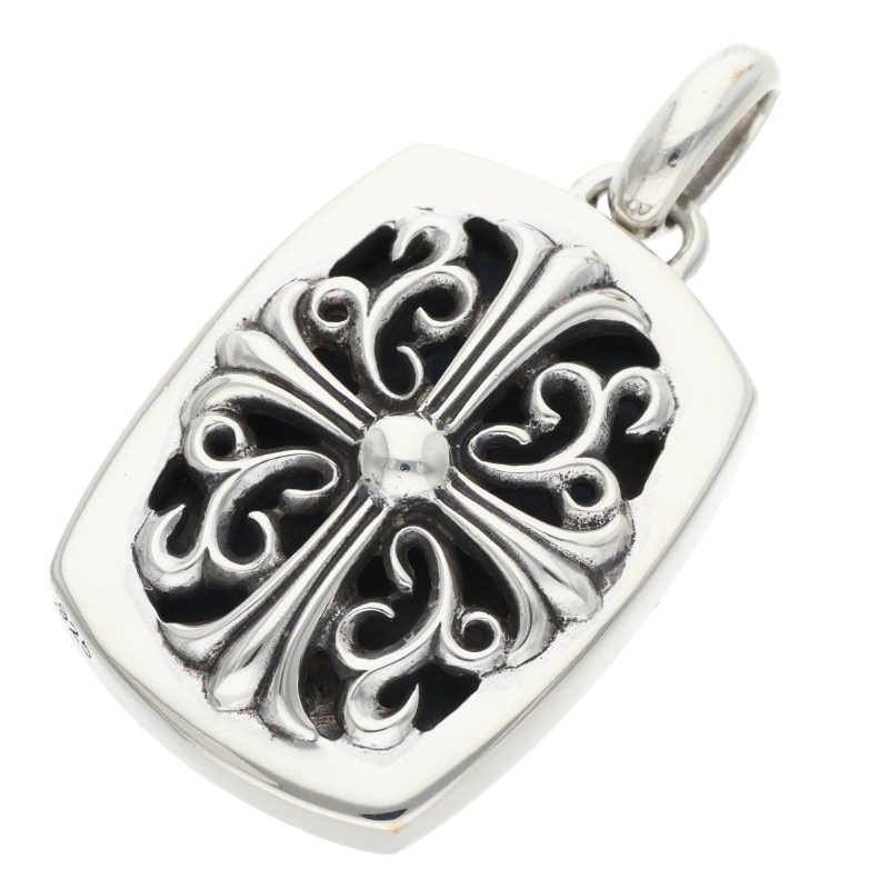Chrome Hearts Keeper Pendant Silver Necklace