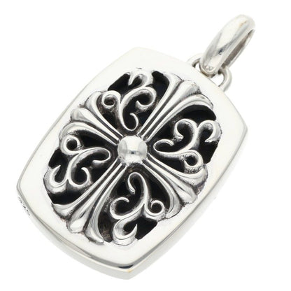 Chrome Hearts Keeper Pendant Silver Necklace